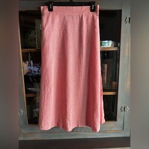 Croft & Borrow Red Gingham Skirt